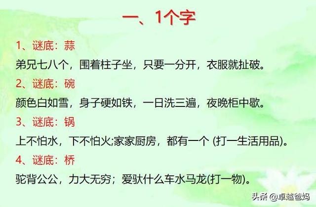 全部谜语大全，智慧与趣味的奇妙碰撞